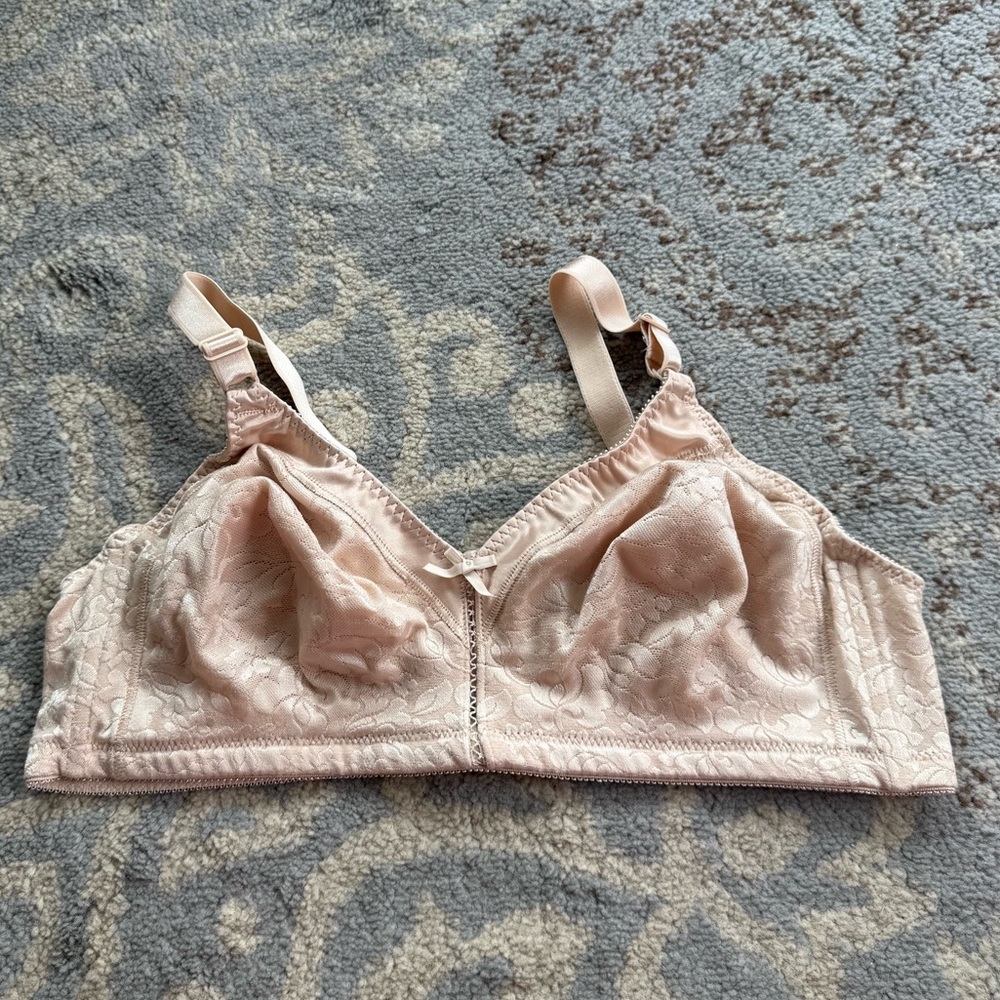 Bali Double Support Wireless Bra Beige 42B